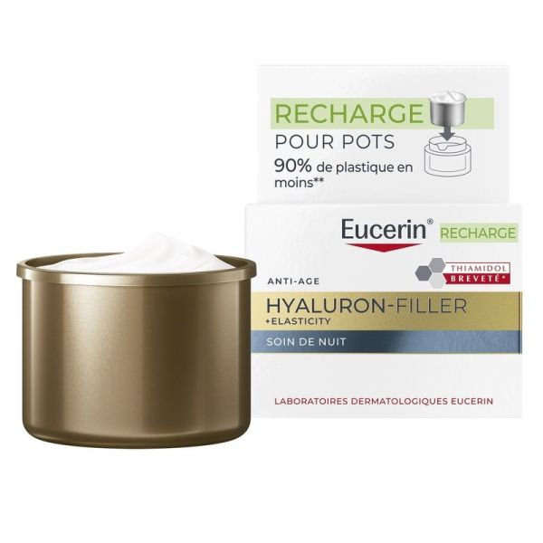 Soin de nuit Hyaluron Filler + Elasticity - Recharge - 50 ml