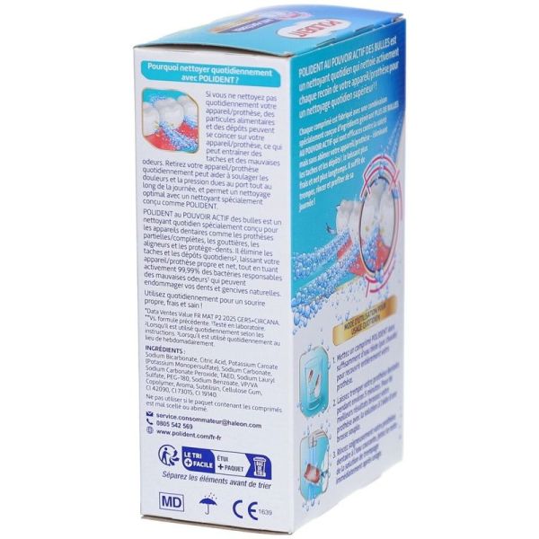 Polident Nettoyant Antibacterien Cpr72