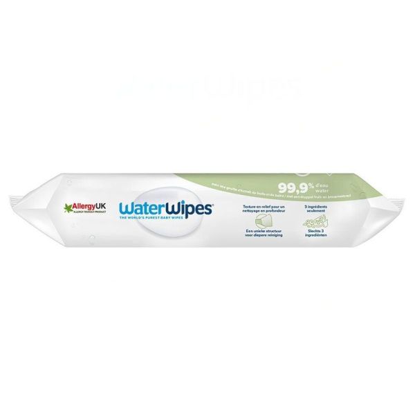 Lingettes Texturées Bébé - 60 unités