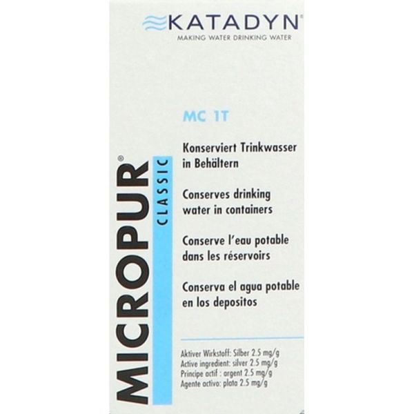 Micropur Classic MC 1T - 100 comprimes