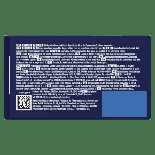 iO Kids Disney Stitch Brosse à Dents Électrique, 1 Brossette, 3 Modes Avec Mode Douceur Pour Enfants