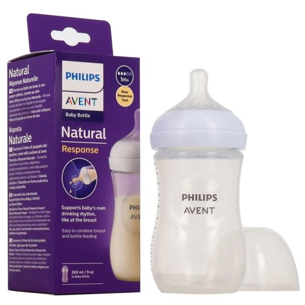 Natural Response Biberon Plastique - 260 mL