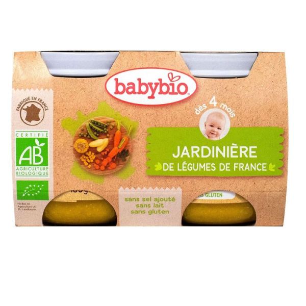 Vitbabybio Pot Jardinie De Legume 2X130G