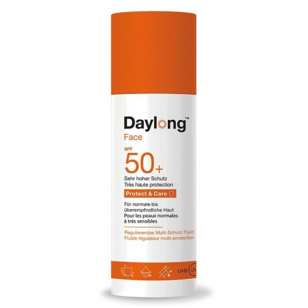 Fluide Solaire Régulateur Multi-Protection SPF50+ Protect & Care - 50 ml