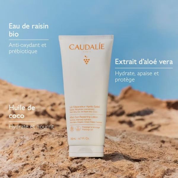 Lait Réparateur Après-Soleil a l'Aloe Vera Vinosun Protect - 200 ml