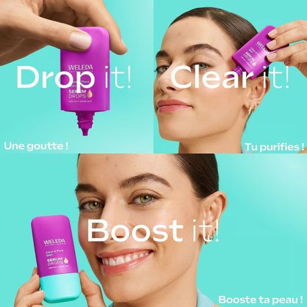 Sérum Booster Purifiant Clear & Pure DROPS - 30 ml