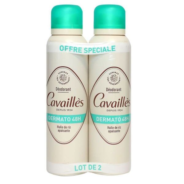 Rc Deo Dermato 48H Spray 2X150Ml