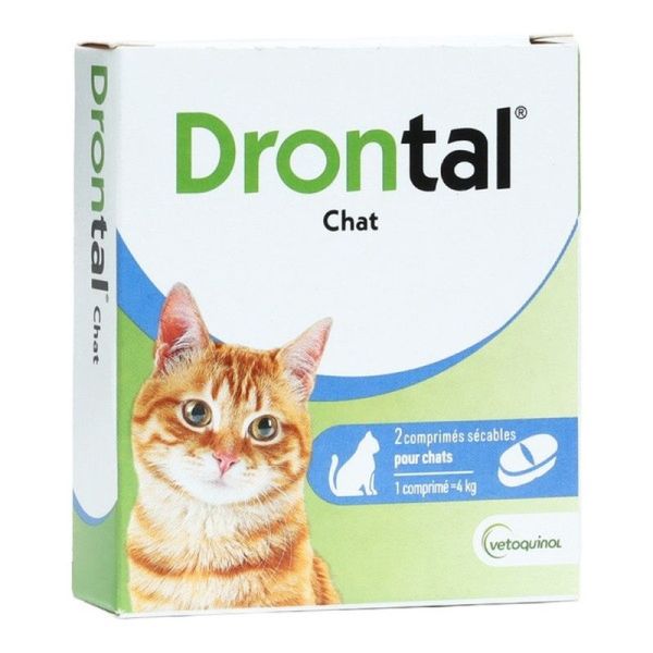 Drontal Chat comprimés - 2 comprimés
