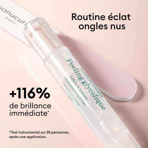 Duo Glossy Booster - Peeling Glycolique 4 mL, Polissoir 1 unité