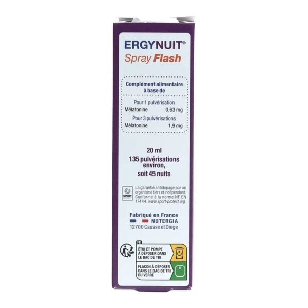 ERGYNUIT Spray Flash - 20 ml