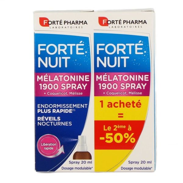 Mélatonine 1900 Nuit - 20 ml