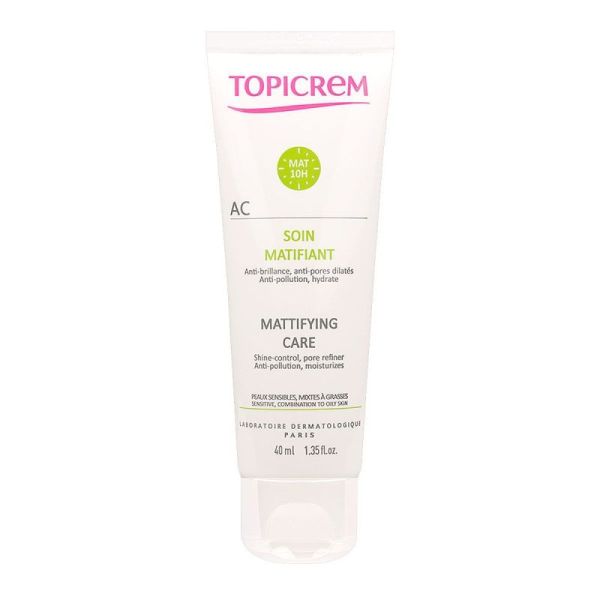 Topicrem Ac Soin Matifiant Tb40Ml