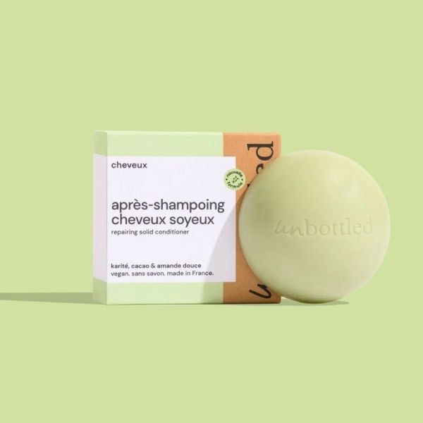 Après-shampoing solide cheveux soyeux - 50 g