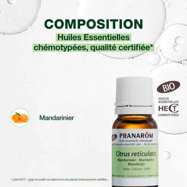 Huile Essentielle de Mandarinier - Bio - 10 ml