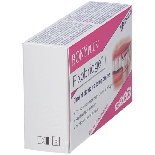 Bonyplus Fixobridge Ciment Dentaire Temporaire - 7 g