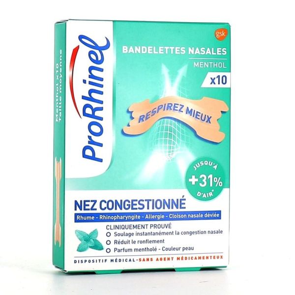 Bandelettes nasales - Original Extra Fort - 8 bandelettes