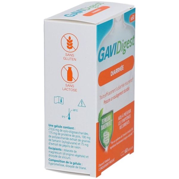 Gavidigest Diarrhée - 60 gélules
