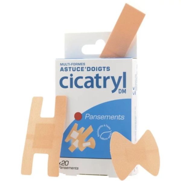 Pansements Multi-formes Doigts - 20 pansements