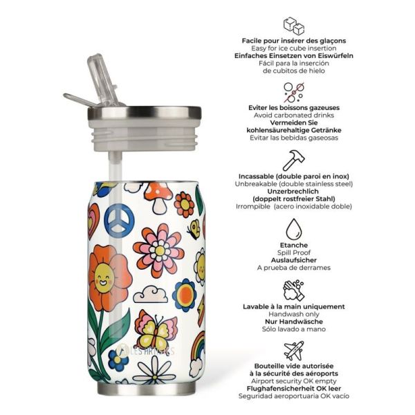 Canette isotherme Happy - 280 ml - 1 unité