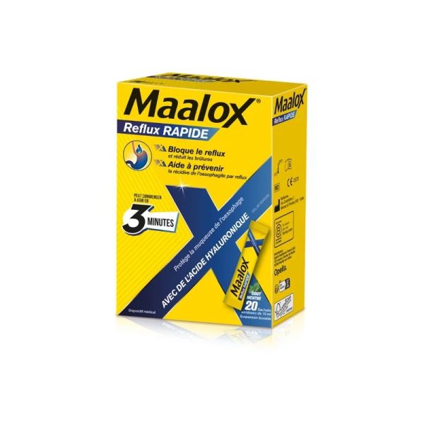 Reflux Rapide Sachets - 20 sachets