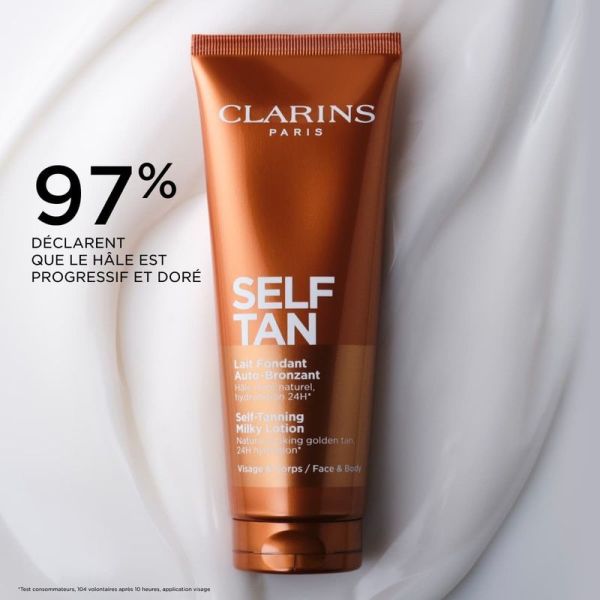 Lait Fondant Auto-bronzant Visage & Corps - 125 ml