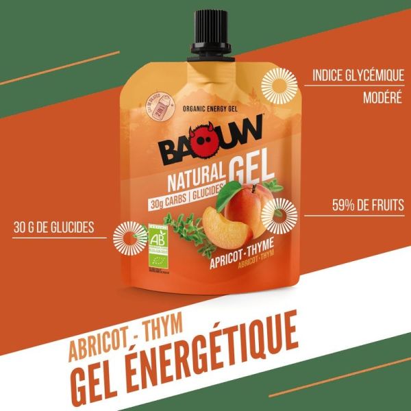 Energy Gels Apricot - Thyme - 85 g