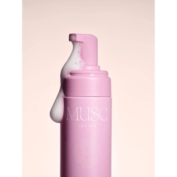 Mousse nettoyante intime au Musc Blanc - 150 ml