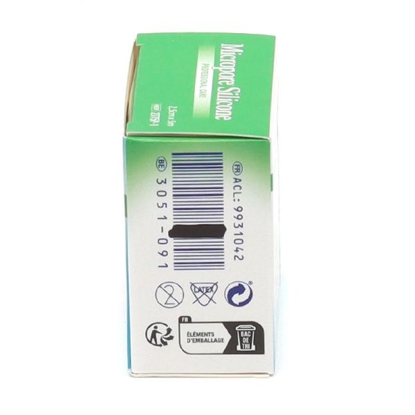 Micropore Silicone Sparadrap Professional Care - 2,5 cm x 5 m