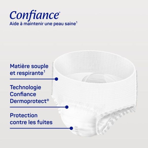 Slip 8g absorbant jetable Confiance Mobile - TXL - 14 unités