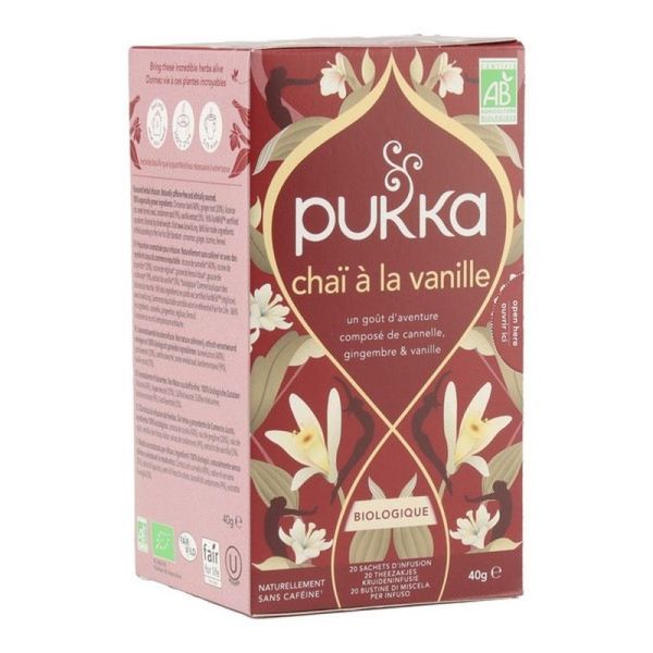 Infusion Chaï à la Vanille Bio - 20 sachets