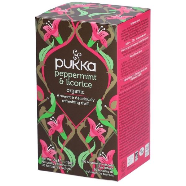 Infusion Menthe Poivrée et Réglisse - 20 sachets