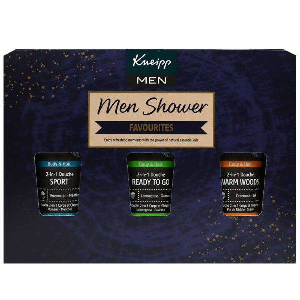 Kneipp Noel24 Coffret Homme Mini X3