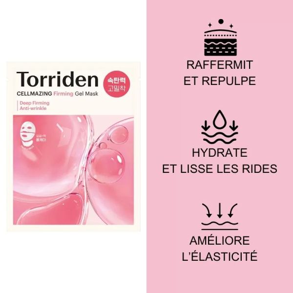 CELLMAZING MASQUE GEL FERMETÉ AU COLLAGÈNE 5D