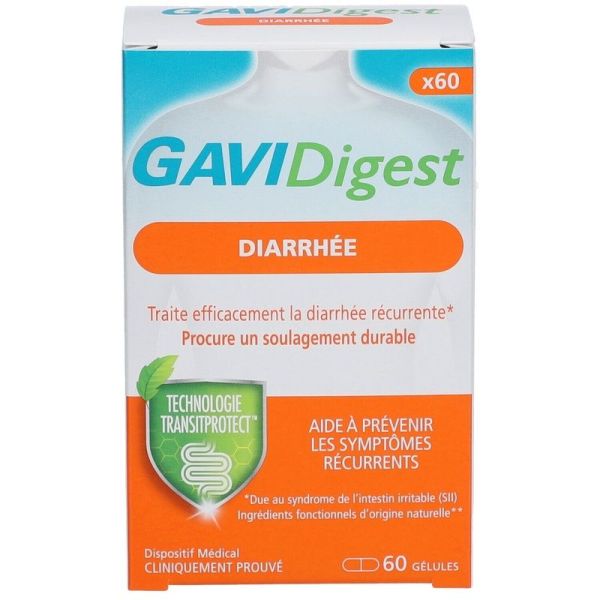 Gavidigest Diarrhée - 60 gélules