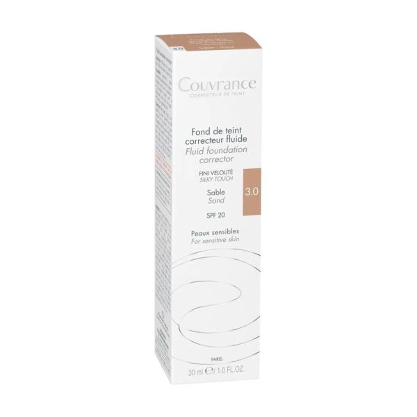 Fond de teint correcteur fluide Sable - 30 ml