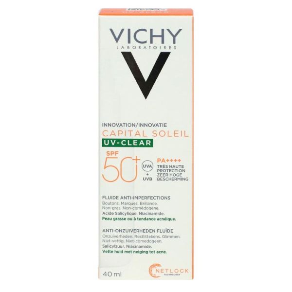 Vichy Sol 50  Uv Clear