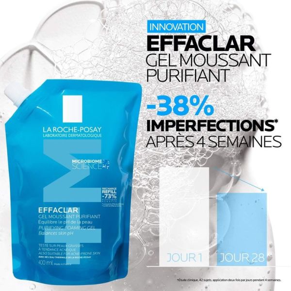 Gel Moussant Purifiant Effaclar - 400 ml