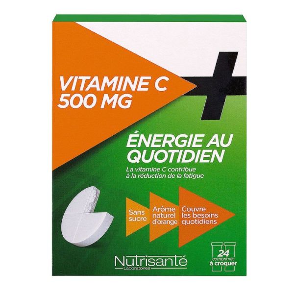 Nutrisante Vit C 500Mg A Croquer 24