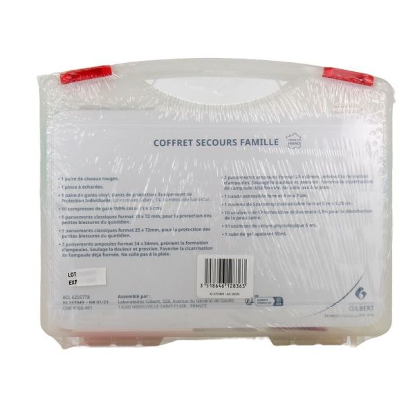 Trousse de Secours Famille - 1 coffret