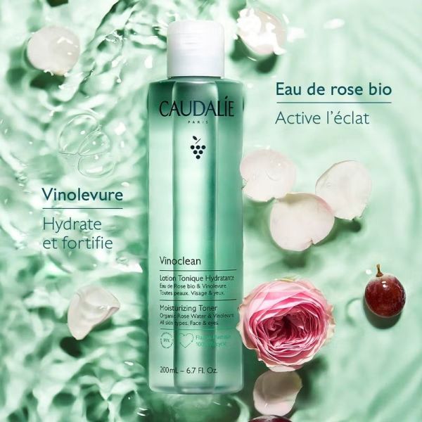 Lotion Tonique Hydratante Vinoclean - 100 ml