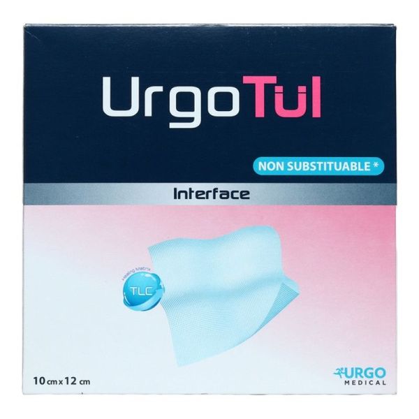UrgoTul pansement interface - 10 cm x 12 cm - 16 pansements