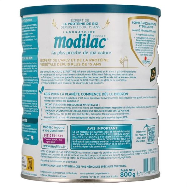 Expert Riz AR - Croissance - 800 g
