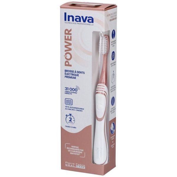 Brosse à Dents Electrique Premium Rose POWER