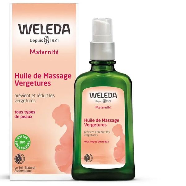 Huile de Massage Vergetures Maternite - 100 ml