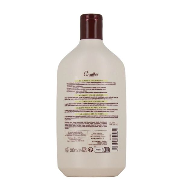 Rogé Cavaillès Gel Bain Douche Surgras Zeste Verveine - 400 ml