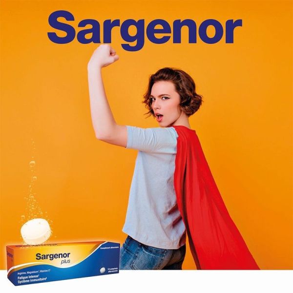 Sargenor Plus comprimes effervescents - 14 comprimes