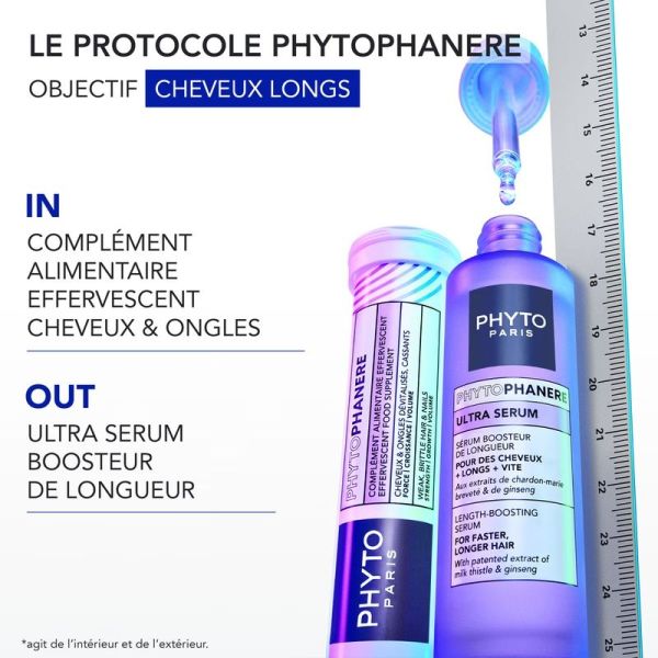 Phytophanere - Complément Alimentaire Effervescent Cheveux & Ongles