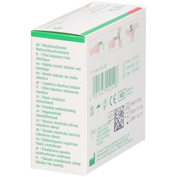 Filet tubulaire tres elastique Tg Fix 4 m - Taille A