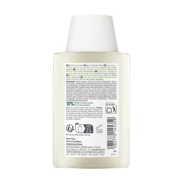 EXTRA-DOUX Shampoing quotidien et haute tolérance - 100 ml