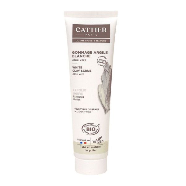 Cattier Argile Soins Gommage Blanc 100Ml